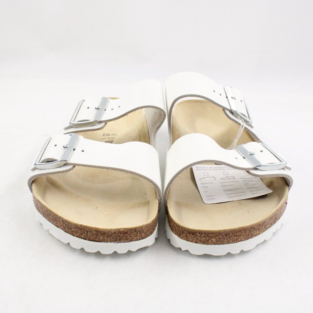 Birkenstock Arizona Leather Sandals in White size 41 - Picture 4 of 12